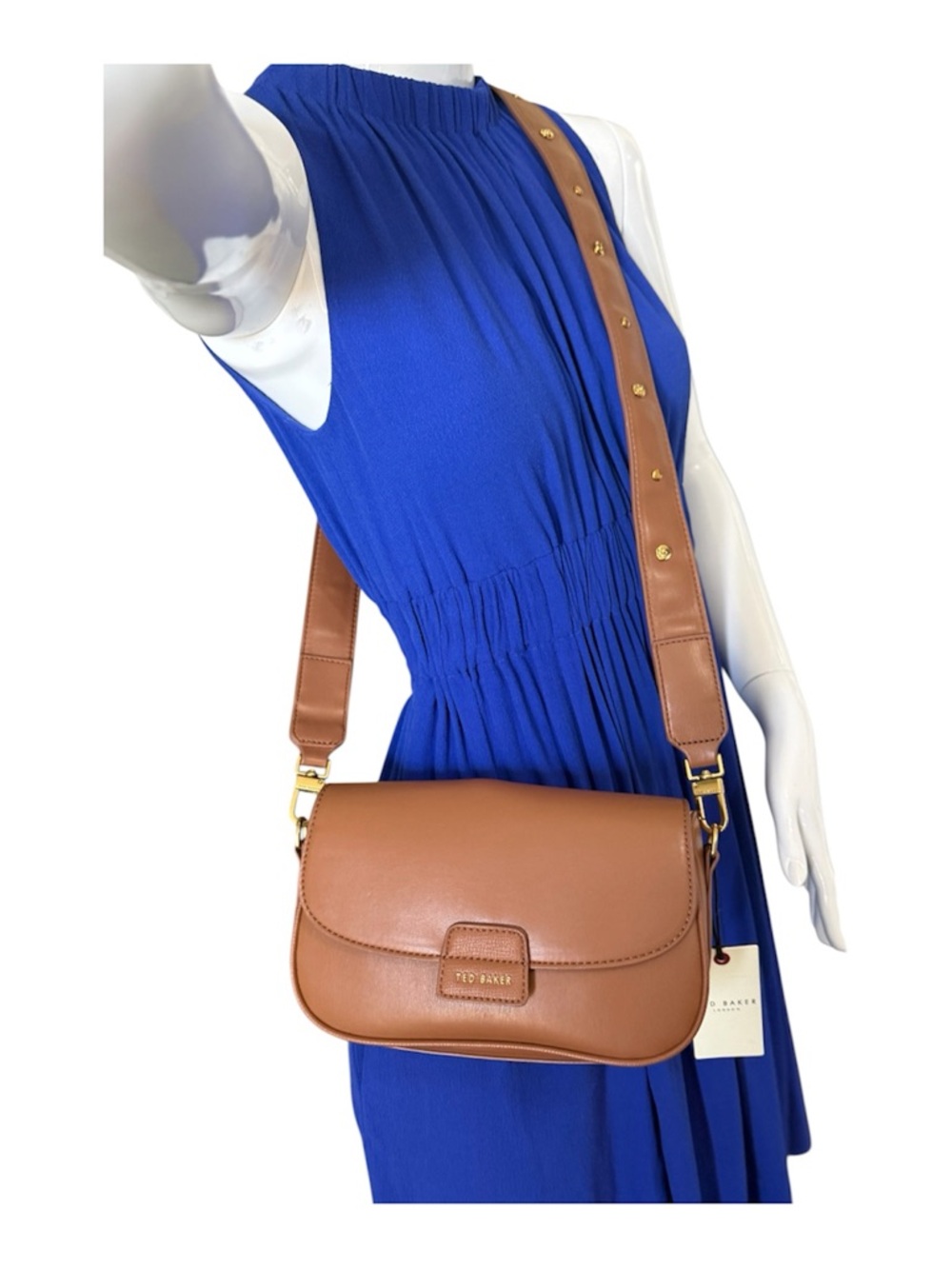 Ted Baker Women's Rory Leather Crossbody NWT - Picture 8 of 8